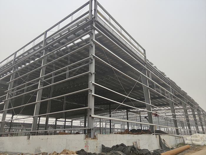 南阳钢结构厂房网架工程